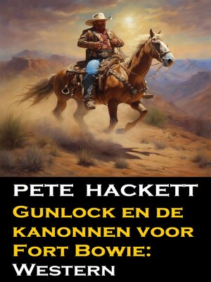 cover image of Gunlock en de kanonnen voor Fort Bowie
